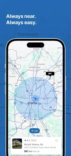 Скриншот 4 — Motel 6: Book Hotels My6 Deals