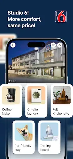 Скриншот 6 — Motel 6: Book Hotels My6 Deals