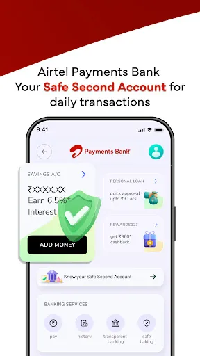 Скриншот 6 — Airtel: Recharge, Bank & Loans