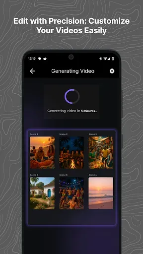 Скриншот 3 — Cinemaya: AI Movie Generator