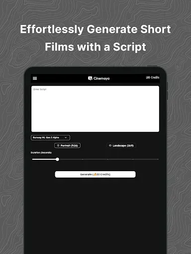 Скриншот 7 — Cinemaya: AI Movie Generator