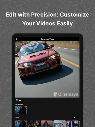 Скриншот 8 — Cinemaya: AI Movie Generator