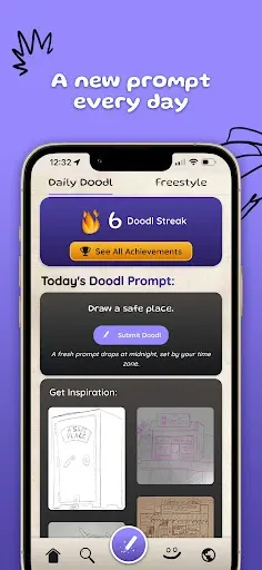 Скриншот 1 — Doodl: Art with Friends