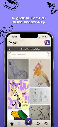 Скриншот 2 — Doodl: Art with Friends