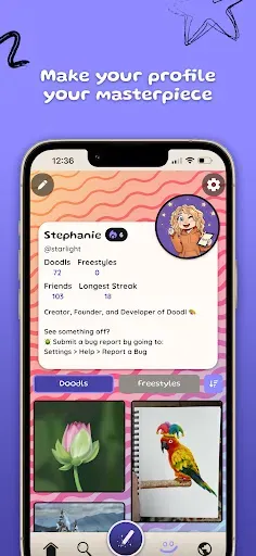 Скриншот 3 — Doodl: Art with Friends