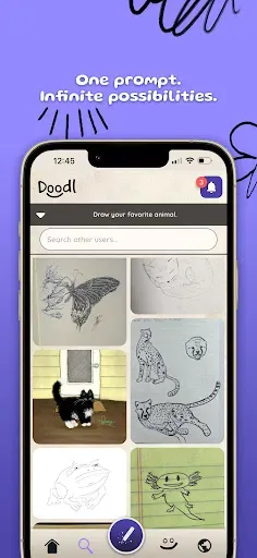Скриншот 4 — Doodl: Art with Friends