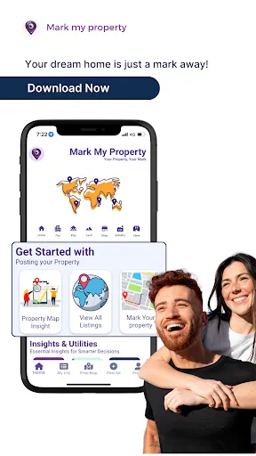 Скриншот 1 — Mark My Property: Buy | Sell