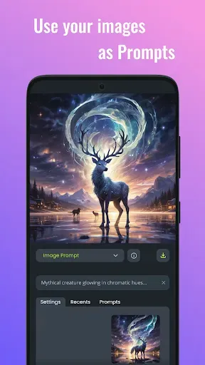 Скриншот 2 — Flux AI: Open Studio Art Maker