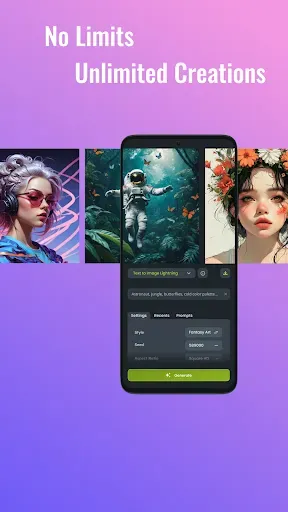 Скриншот 7 — Flux AI: Open Studio Art Maker