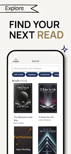 Скриншот 2 — Rising: 5-Min Book Summaries
