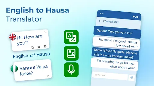 Скриншот 1 — English to Hausa Translator