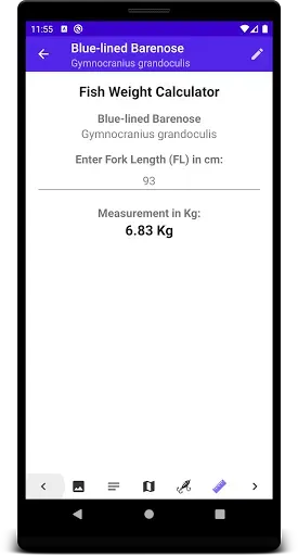 Скриншот 8 — Marine Fish Guide