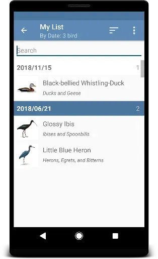 Скриншот 7 — Sibley Birds 2nd Edition