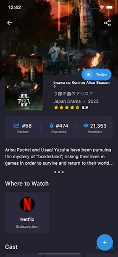 Скриншот 3 — MyDramaList - Asian Drama DB