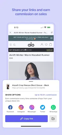 Скриншот 3 — Mavely - Influencer Rewards