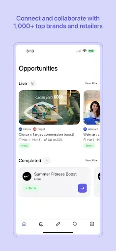 Скриншот 7 — Mavely - Influencer Rewards