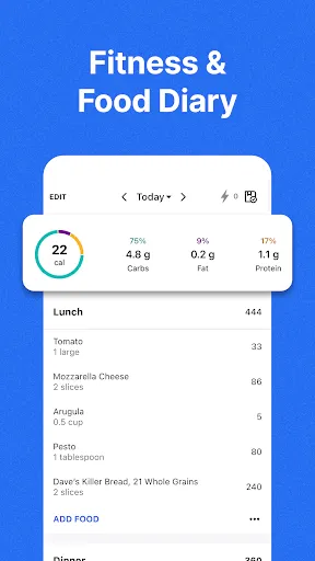 Скриншот 6 — MyFitnessPal: Calorie Counter
