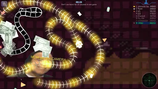 Скриншот 3 — Змейка.io Worms vs Snake Zone