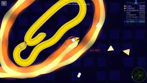 Скриншот 4 — Змейка.io Worms vs Snake Zone