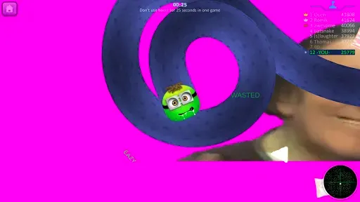 Скриншот 8 — Змейка.io Worms vs Snake Zone