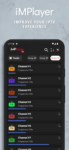 Скриншот 1 — iMPlayer Mobile IPTV Player