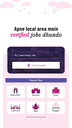 Скриншот 1 — MyJobee Blue/Grey Collar Jobs