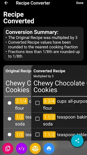 Скриншот 3 — Recipe Calculator
