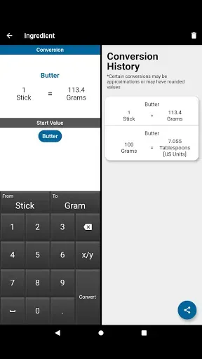 Скриншот 8 — Recipe Calculator