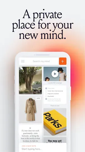 Скриншот 1 — mymind
