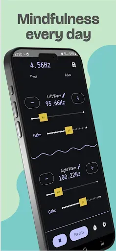Скриншот 1 — Brain Waves Pro Binaural Beats