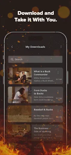 Скриншот 4 — MyOutdoorTV: Hunt, Fish, Shoot