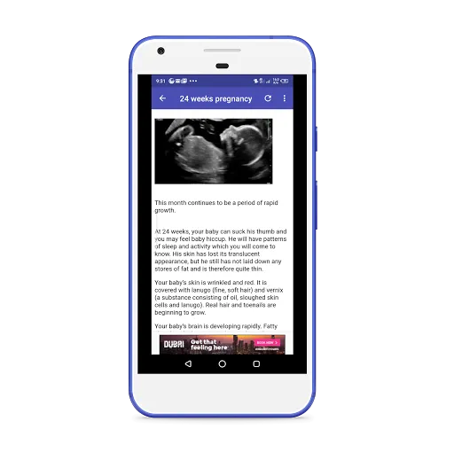 Скриншот 1 — Ultrasound pregnancy guide