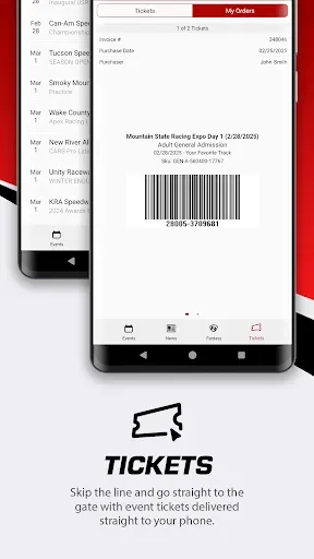 Скриншот 3 — MyRacePass - Official MRP App