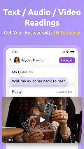 Скриншот 4 — Soulight - Psychic Reading