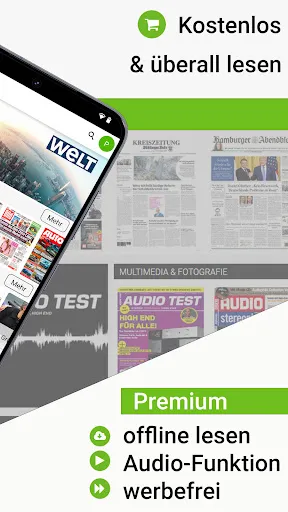 Скриншот 2 — read-it: Zeitungen & Magazine
