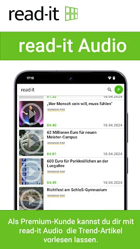 Скриншот 5 — read-it: Zeitungen & Magazine