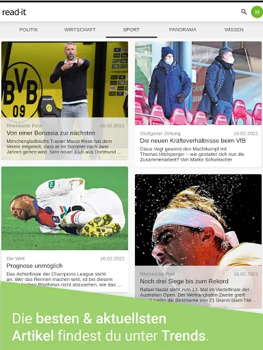 Скриншот 8 — read-it: Zeitungen & Magazine
