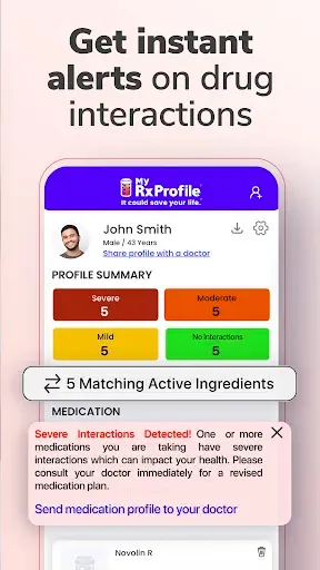 Скриншот 3 — MyRxProfile: Pill & Drug Guide