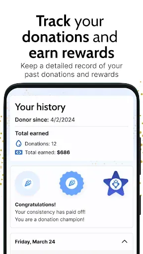 Скриншот 5 — Grifols Plasma Donor Hub