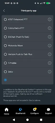 Скриншот 3 — BlueParrott App