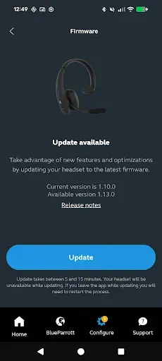 Скриншот 4 — BlueParrott App