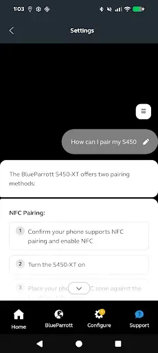 Скриншот 8 — BlueParrott App