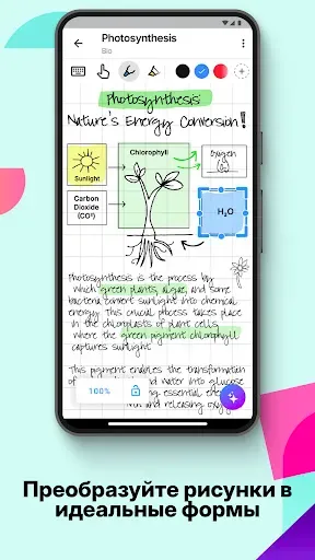 Скриншот 6 — MyScript Notes: Заметки и PDF