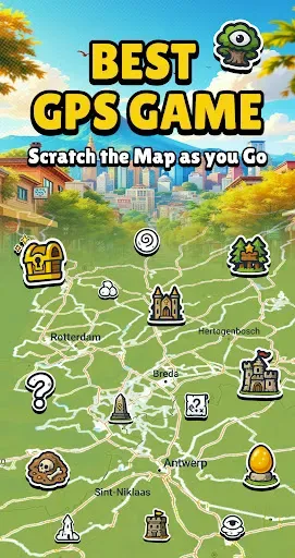 Скриншот 1 — MysteryHike: Travel & Explore
