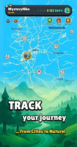Скриншот 3 — MysteryHike: Travel & Explore