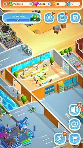Скриншот 2 — Berry Factory Tycoon