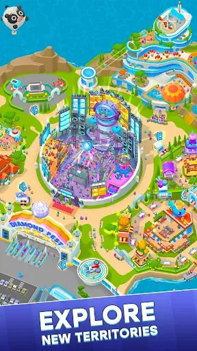 Скриншот 8 — Diamond City: Idle Tycoon