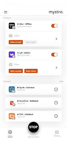 Скриншот 8 — Mystro Driver: Drive & Deliver