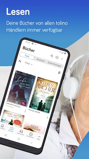 Скриншот 3 — tolino - Bücher & Hörbücher