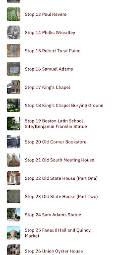 Скриншот 5 — Official Freedom Trail® App